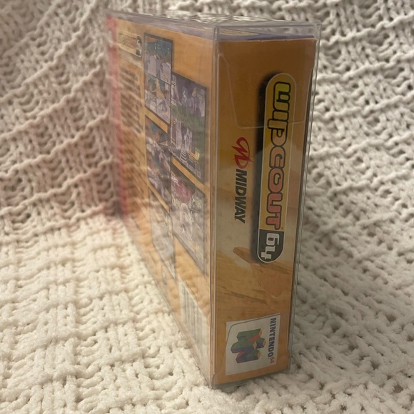 CIB Authentic Good Used Wipeout 64 N64 Nintendo 64 Game Tested & Works - Picture 4 of 6